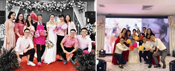 Cô dâu Bắc Giang được bạn tặng 10 lít xăng trong ngày cưới-4