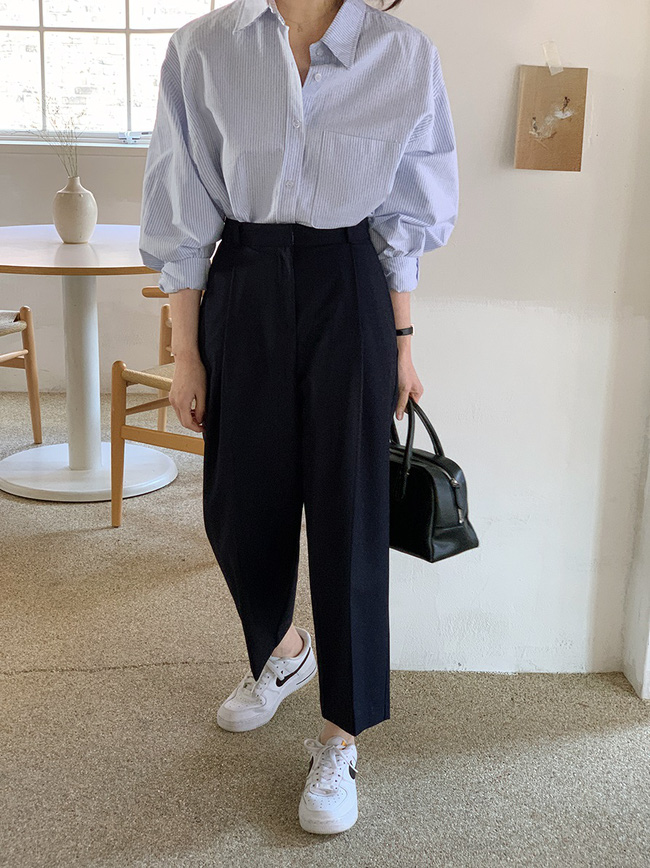 12 cách mặc quần âu đứng dáng không khiến chị em trông nghiêm túc quá hóa bà cô nơi công sở-2