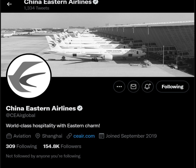 Hãng hàng không China Eastern đồng loạt đổi màu giao diện trên các nền tảng để tưởng niệm các nạn nhân trên chuyến bay tử thần-2