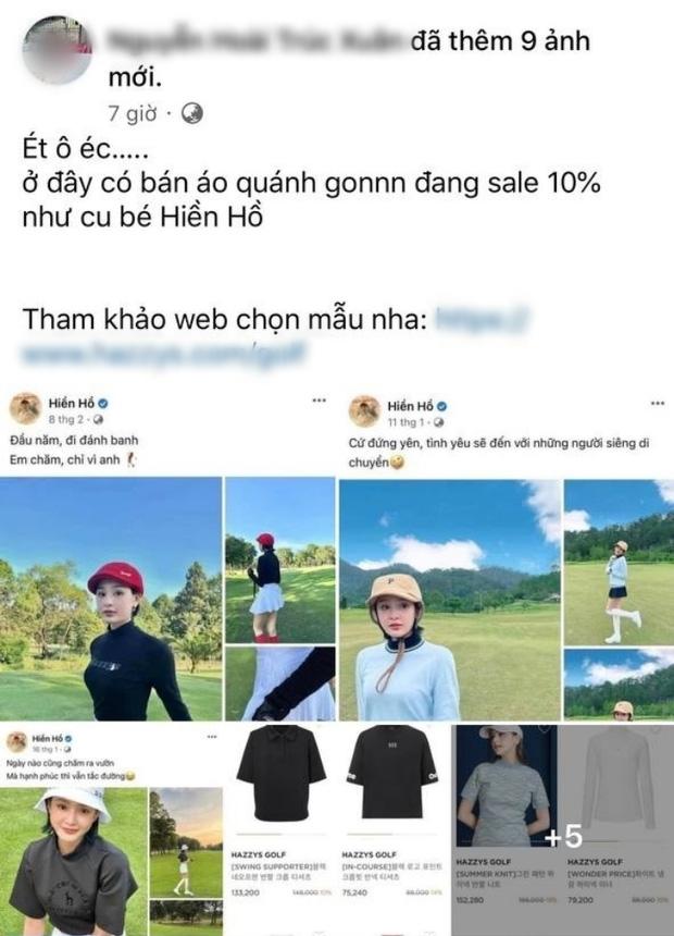 Hiền Hồ khiến dân bán hàng online mừng quýnh vì đắt hàng đồ golf khởi nghiệp-2