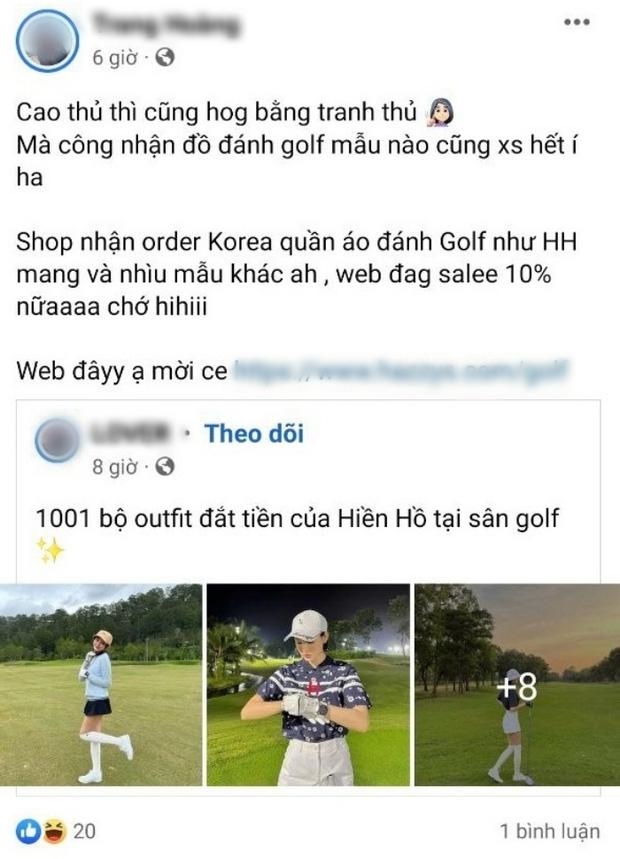 Hiền Hồ khiến dân bán hàng online mừng quýnh vì đắt hàng đồ golf khởi nghiệp-3
