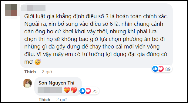 Lão Phật gia Sơn Kim tiếp tục đồng tình với quan điểm của giới luật gia, dằn mặt những em gái có tư tưởng lợi dụng đại gia-2
