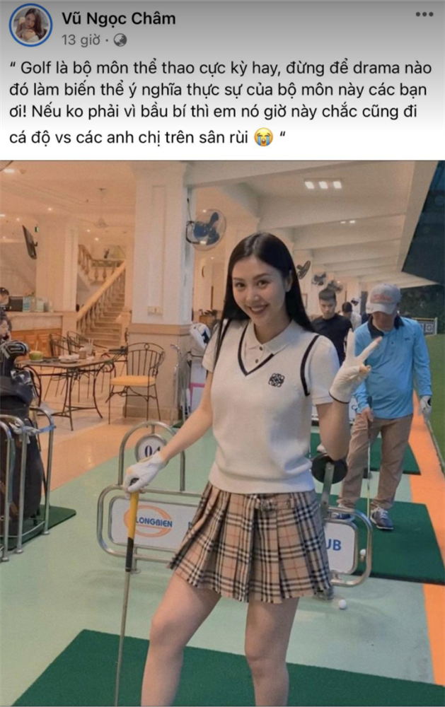 Hot girl, hot mom lên tiếng về việc chơi golf để kiếm đại gia, cặp với đàn ông có vợ-4