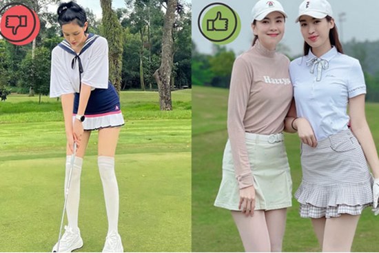 8 lần ra sân là 8 bộ đồ phạm quy trang phục, Hiền Hồ có thực sự chơi golf nghiêm túc không?