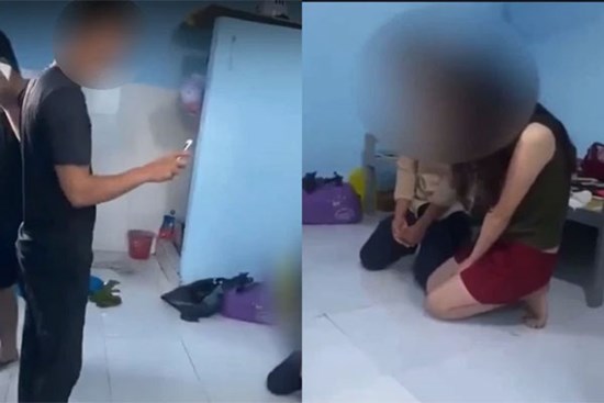 Chồng bắt tại trận vợ và trai trẻ