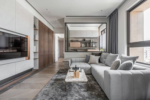 Không gian sống hiện đại, trẻ trung, đậm không khí nghệ thuật theo&nbsp;phong cách sôi nổi của nữ gia chủ-3