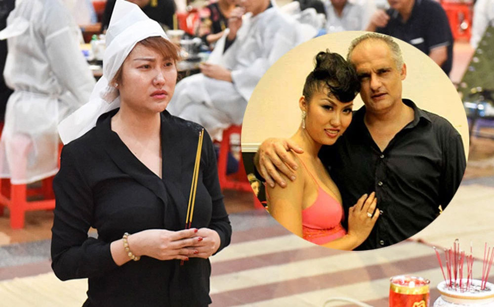 Phi Thanh Vân tới lễ tang chồng cũ, không đứng kế quan tài với con riêng vì lý do đặc biệt-2