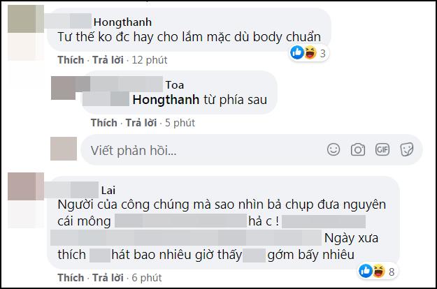 Lệ Quyên mặc đồ tập bó chịt tơ hơ tam giác mật-8