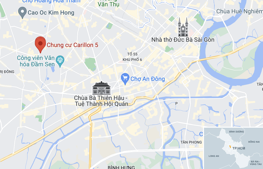 Nhân chứng kể lúc hai mẹ con nhảy khỏi chung cư bốc cháy ở TP.HCM-3