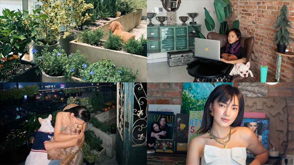 Ngôi nhà mang phong cách vintage xanh mướt, cực đẹp, cực chất của fashionista Châu Bùi ở tuổi 22-2