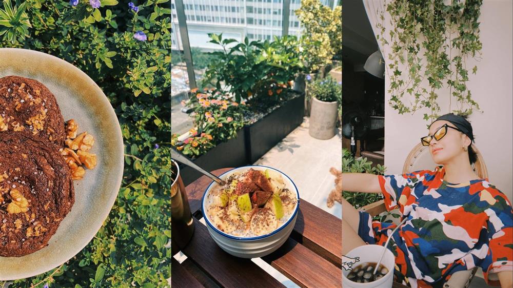 Ngôi nhà mang phong cách vintage xanh mướt, cực đẹp, cực chất của fashionista Châu Bùi ở tuổi 22-12