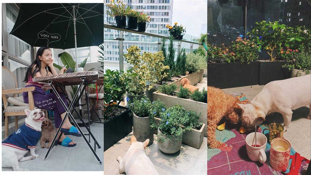 Ngôi nhà mang phong cách vintage xanh mướt, cực đẹp, cực chất của fashionista Châu Bùi ở tuổi 22-13