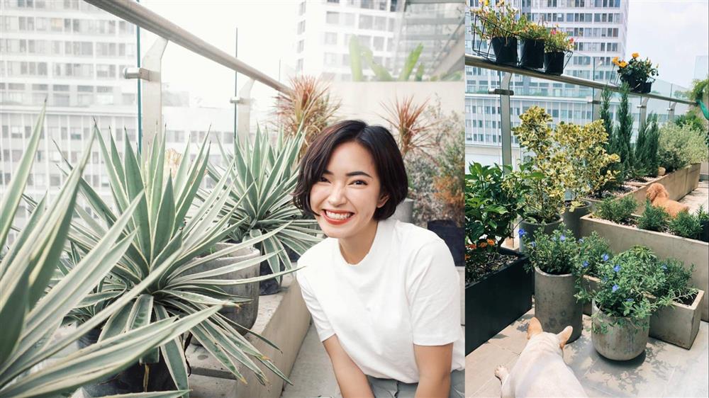 Ngôi nhà mang phong cách vintage xanh mướt, cực đẹp, cực chất của fashionista Châu Bùi ở tuổi 22-14