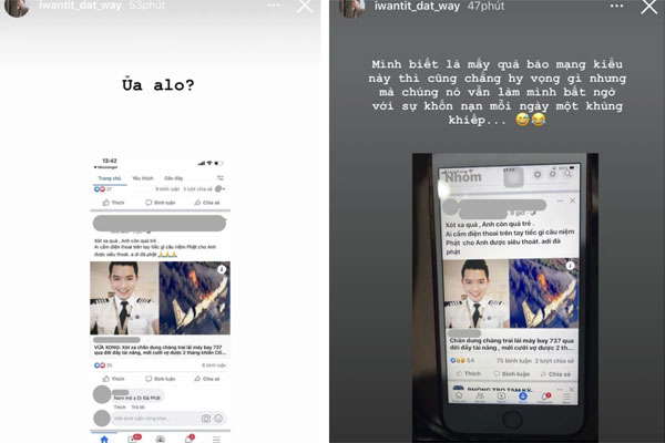 Phẫn nộ: Cơ trưởng điển trai nhất Việt Nam bị tung tin đã qua đời trong vụ rơi máy bay 132 người ở Trung Quốc-2