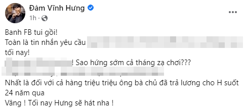 Vy Oanh, Đàm Vĩnh Hưng nói gì trước thông tin bà Phương Hằng bị bắt tạm giam?-3