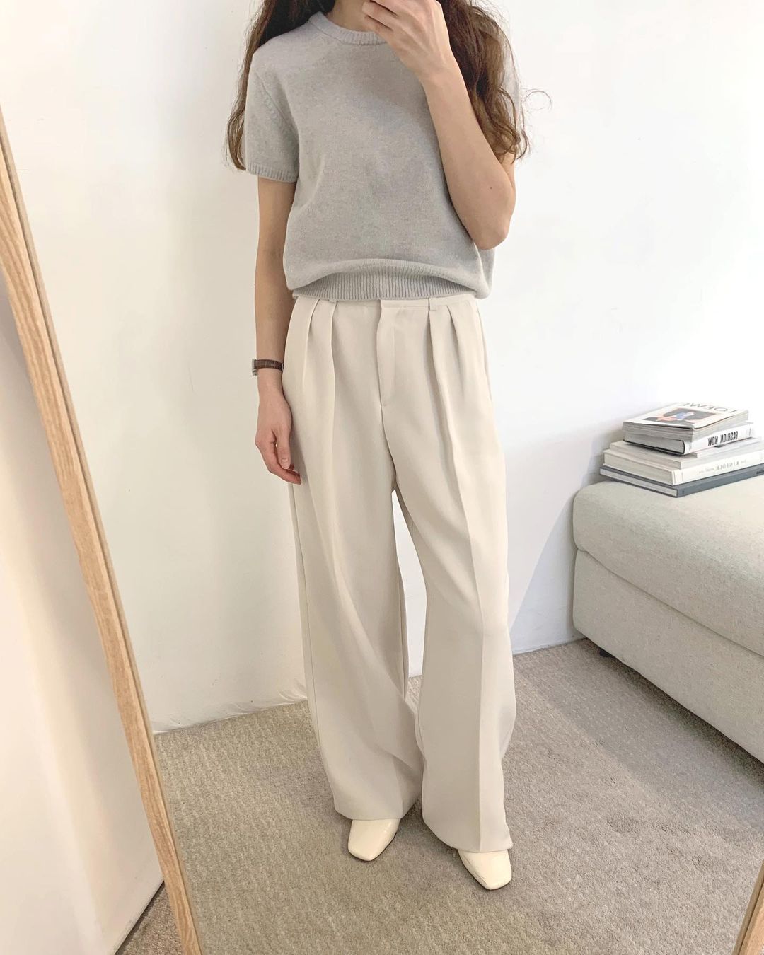 Gái Hàn diện nhiều phong cách với một chiếc quần mà ai cũng có, hóa ra là vì lên đồ đẹp mê-10