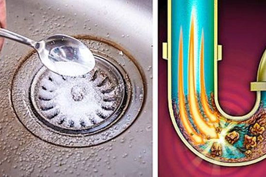 Đổ 1 cốc muối xuống cống mang lại hiệu quả bất ngờ, mẹo hay ai cũng nên biết để làm