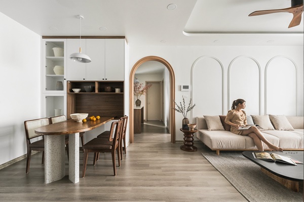 Căn hộ 89m2 sau 3 năm tích cóp&nbsp;của cặp vợ chồng trẻ, nội thất đơn giản mà tinh tế hiện đại, tông màu nâu&nbsp;gỗ ấm áp tao nhã-4