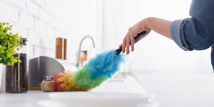 Nhà nhiều bụi chỉ dùng chổi phất trần là sai lầm lớn, học mẹo này giúp dọn nhà đơn giản và nhanh gấp bội-1