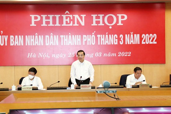 UBND TP xem xét các nội dung trình Kỳ họp thứ tư, HĐND thành phố