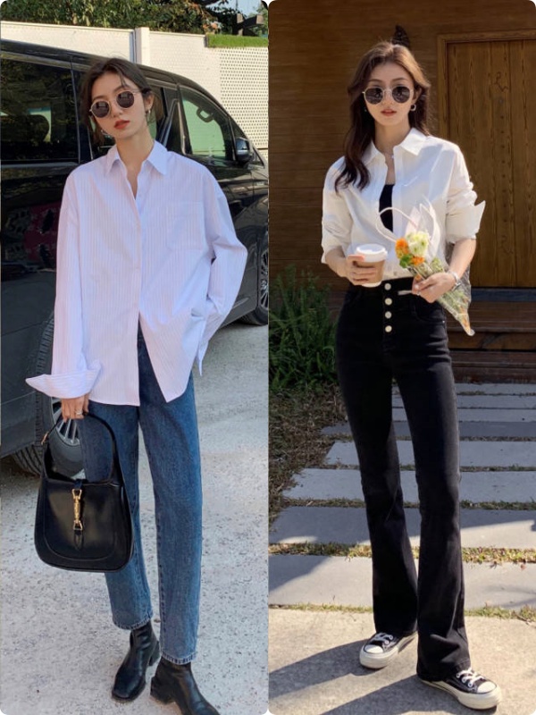 Sơ mi trắng: Chiếc áo vi diệu nhất tủ đồ Hè, cứ diện lên là thon thả, cứ mix đồ là đẹp mê ly-4