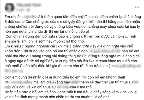 Sao Vbiz bị con gái nhân tình tố làm tiểu tam, quyết khởi kiện đến cùng nhưng thái độ của chính chủ mới gây tranh cãi-1