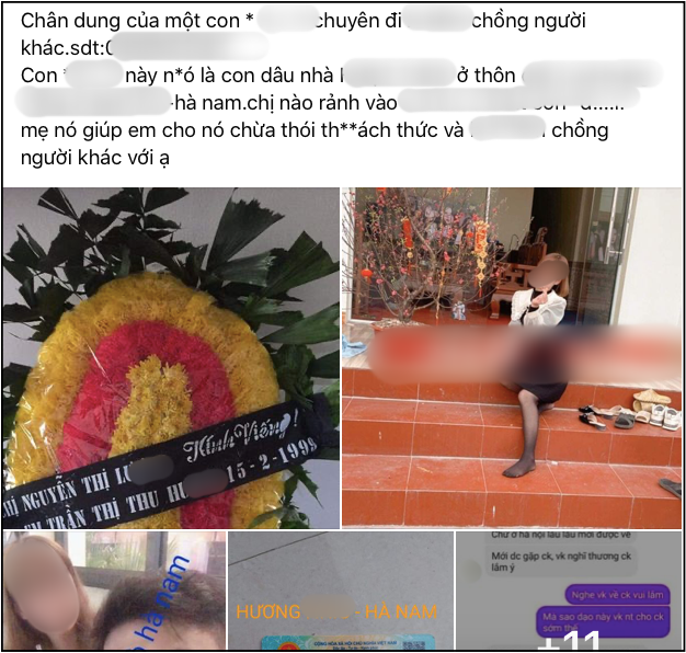 Choáng váng với loạt tin nhắn nội dung 18+ của chồng với tiểu tam, vợ gửi luôn vòng hoa đến nhà với khẩu hiệu cực choáng!-1