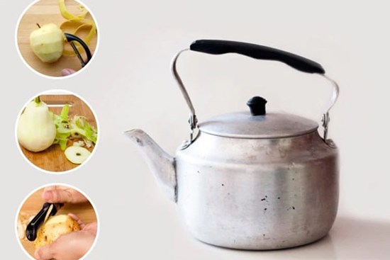 4 cách làm sạch vết cáu bẩn trong ấm đun nước siêu nhanh