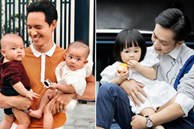 Mê tít loạt khoảnh khắc các bố bỉm sữa chăm con, Kim Lý và Cường Đô La 'cạnh tranh' danh hiệu 'ông bố ngọt ngào nhất'