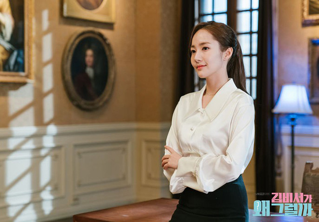 Mềm mại thanh tao như sơ mi lụa: Chiếc áo chuẩn style từ nữ chính phim Hàn đến quý cô Pháp thanh lịch-27