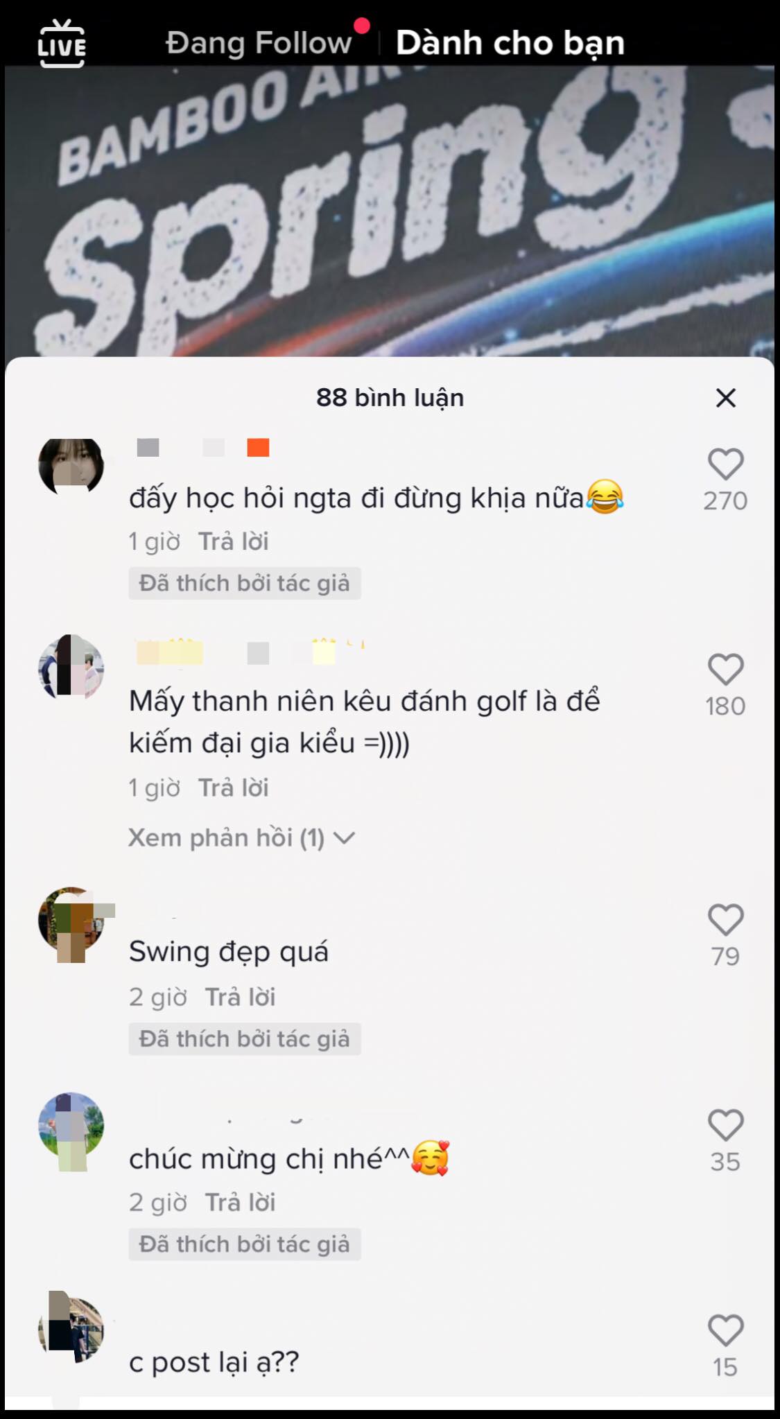 Văn Mai Hương cũng là một tay Golf không phải vừa, giành luôn cả giải thưởng khiến hội Golf thủ cũng phải dè chừng-7