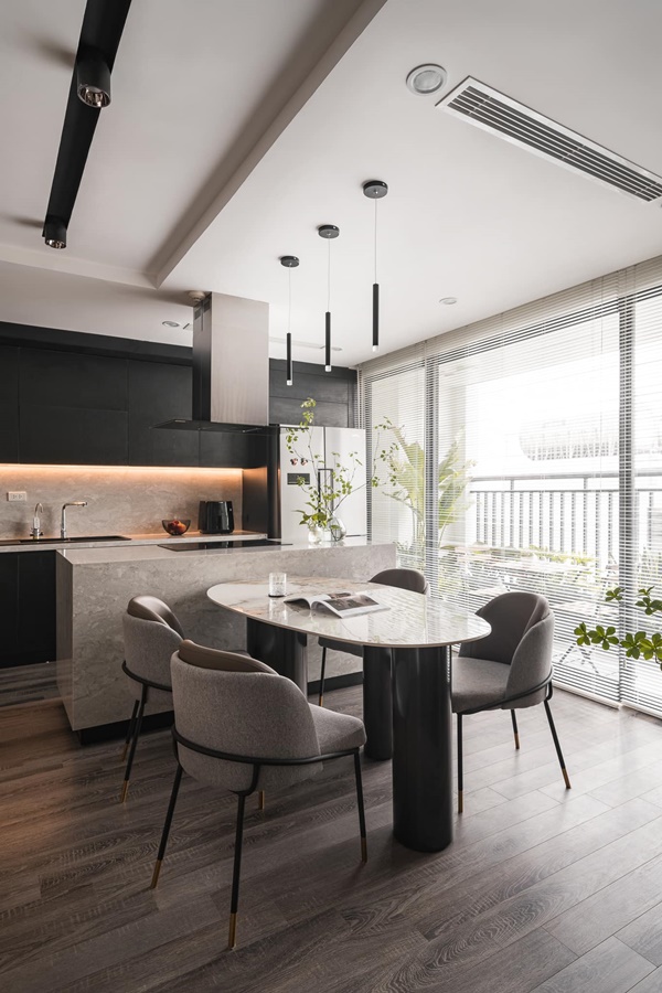 MC Cà phê sáng hé lộ không gian sống&nbsp;sang trọng hiện đại,&nbsp;decor nội thất gỗ nâu&nbsp;ấm cúng-5