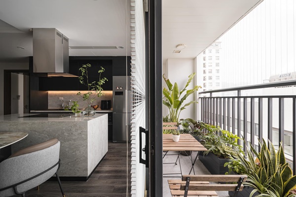 MC Cà phê sáng hé lộ không gian sống sang trọng hiện đại, decor nội thất gỗ nâu ấm cúng-17