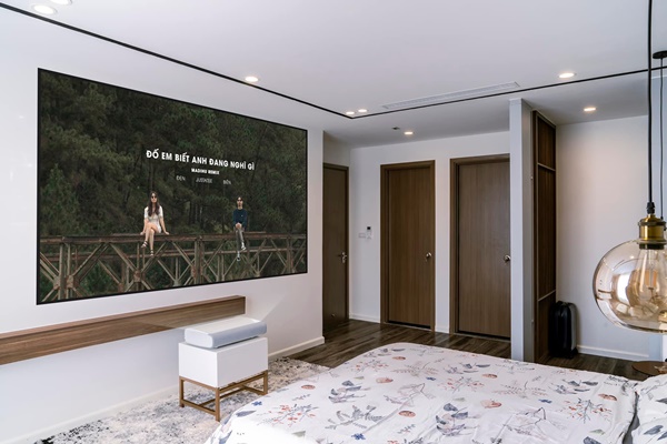 MC Cà phê sáng hé lộ không gian sống&nbsp;sang trọng hiện đại,&nbsp;decor nội thất gỗ nâu&nbsp;ấm cúng-10