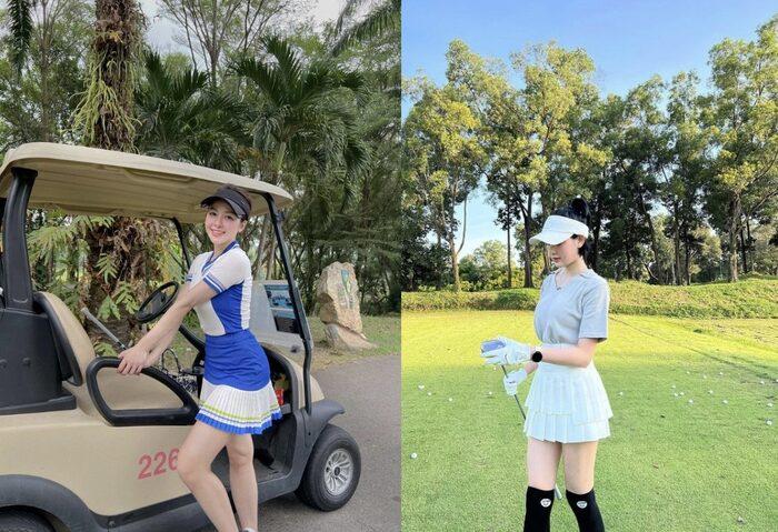 Thời trang chơi golf của hot girl Trâm Anh sexy hơn cả Hiền Hồ-9