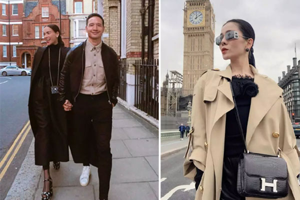 Hà Hồ và Lệ Quyên thi đua thả rông, phơi điểm nhạy cảm giữa đường phố Anh-11