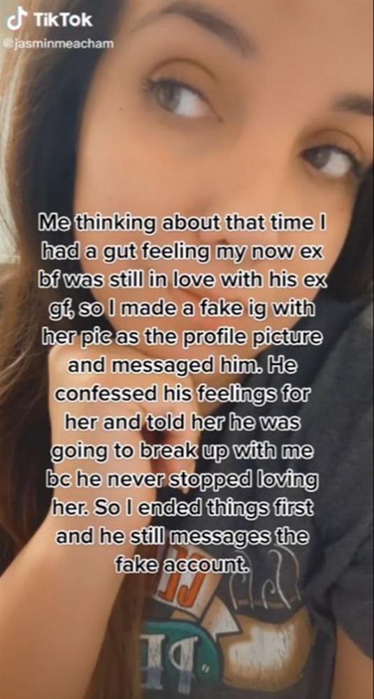 Giả làm bạn gái cũ của người yêu rồi lập tài khoản nhắn tin, cô gái phát hiện bí mật của gã dối trá-1