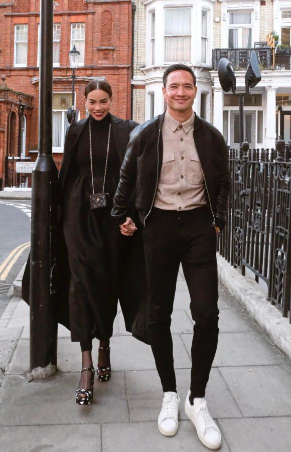 Hà Hồ và Lệ Quyên thi đua thả rông, phơi điểm nhạy cảm giữa đường phố Anh-1