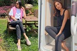 Sao Việt diện quần jeans ống rộng đơn giản theo 13 cách sành điệu xuất sắc-14