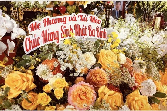 Xúc động lời hứa của con trai PCT Lê Hòa Bình trong ngày sinh nhật ba: 