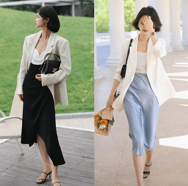 Để diện blazer không bị già chát, nàng công sở tuổi 30+ cần biết 3 chiêu này-6