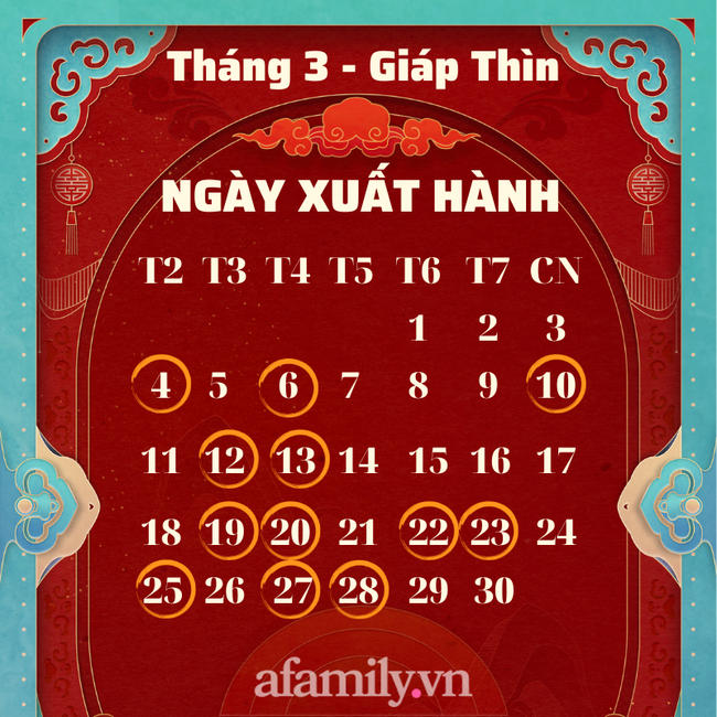 Ngày lành giờ đẹp xuất hành trong tháng 3 Âm lịch để tài lộc hanh thông, mọi việc như ý?-2