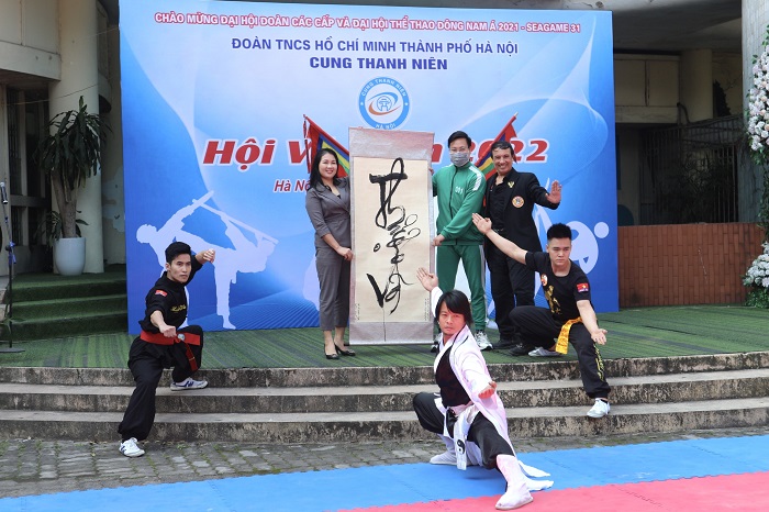 Hội võ Xuân 2022: Phô diễn những tuyệt kỹ võ thuật Thủ đô-1
