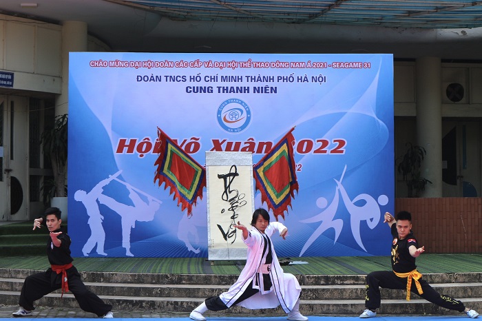 Hội võ Xuân 2022: Phô diễn những tuyệt kỹ võ thuật Thủ đô-3