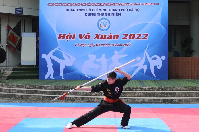 Hội võ Xuân 2022: Phô diễn những tuyệt kỹ võ thuật Thủ đô-5