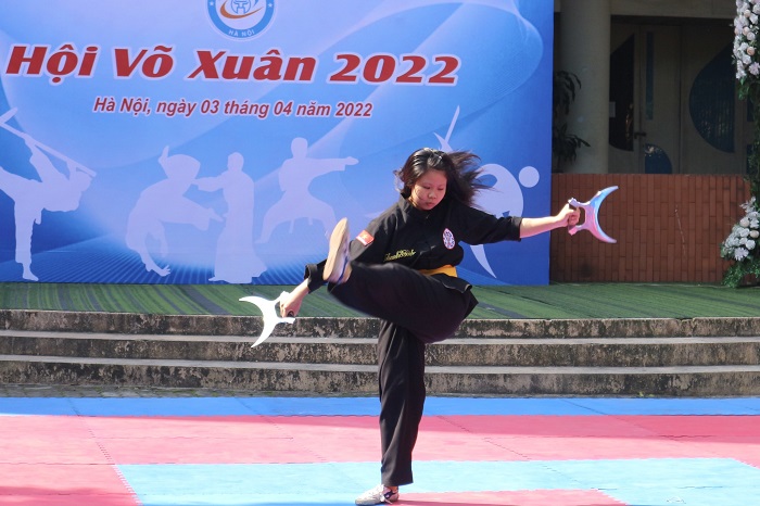 Hội võ Xuân 2022: Phô diễn những tuyệt kỹ võ thuật Thủ đô-6