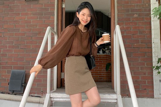 Ai cũng biết gam màu nâu cực tôn da, ngắm hội gái Hàn diện đồ chỉ muốn sắm ngay vài bộ