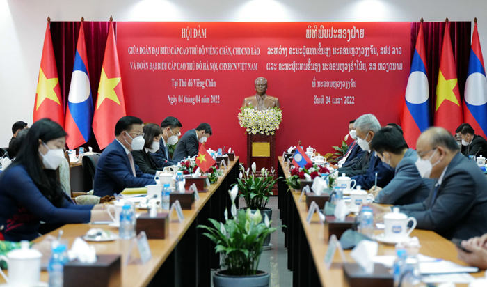 Thủ đô Hà Nội và Thủ đô Viêng Chăn (Lào) ký kết biên bản thỏa thuận hợp tác, giai đoạn 2022-2025-1