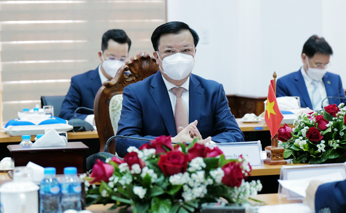 Thủ đô Hà Nội và Thủ đô Viêng Chăn (Lào) ký kết biên bản thỏa thuận hợp tác, giai đoạn 2022-2025-2