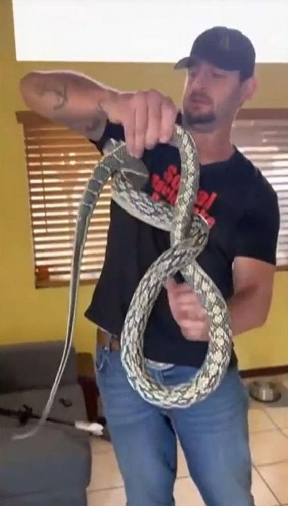 Thả mình thư thái vào chiếc ghế sofa, người đàn ông giật bắn mình phát hiện khách lạ mò tới tự bao giờ, gọi điện thoại cầu cứu trong hoảng loạn-3